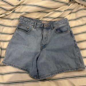 Everlane A-line denim shorts size 29